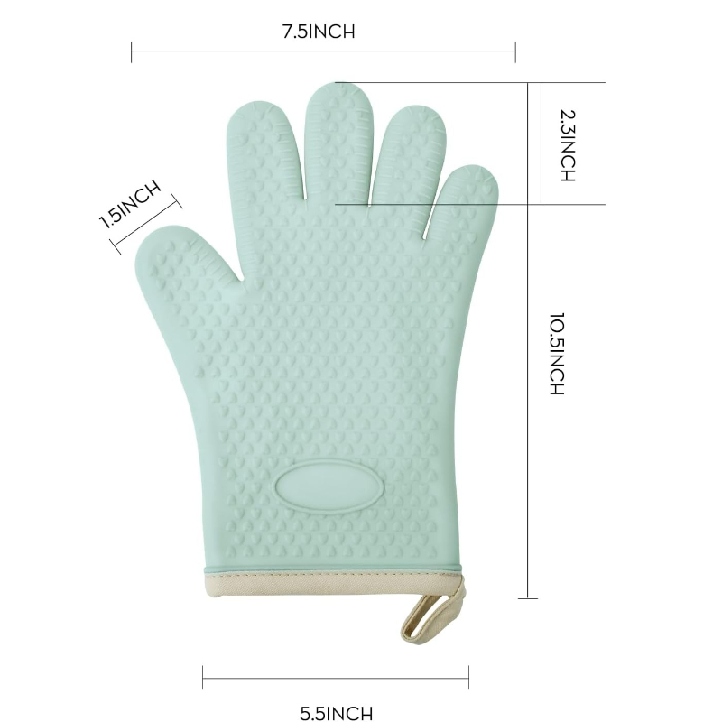 1 paio di guanti da forno in s - Oven Mitt Silicone recensione e prezzo
