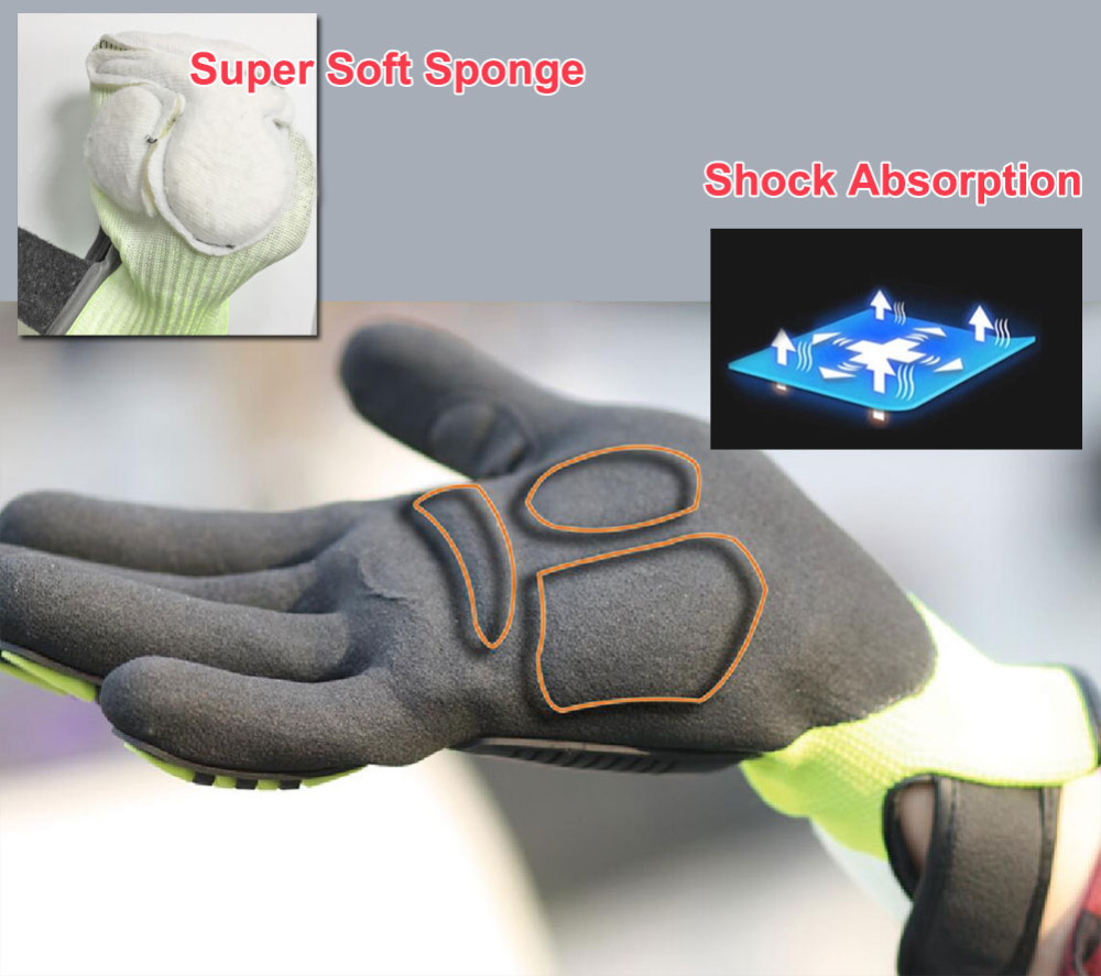 NMSafety guanti di alta qualit - Work Glove Impact recensione e prezzo