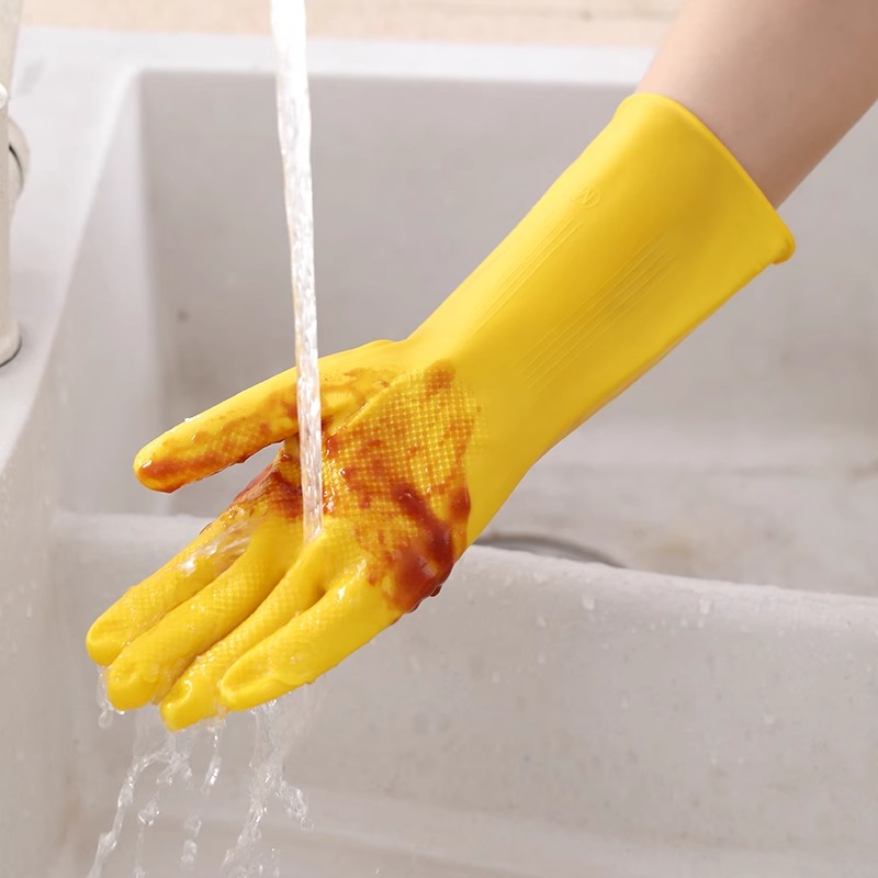 3 paia di guanti per la casa C - Dish Glove Rubber recensione e prezzo