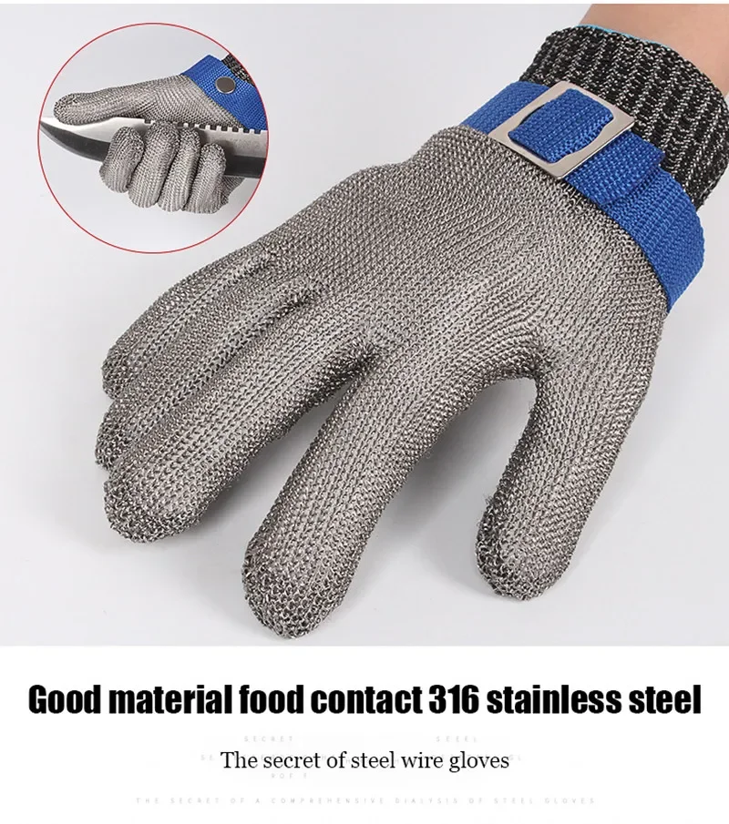 Guanti in acciaio inossidabile - Cut Resistant Glove recensione e prezzo