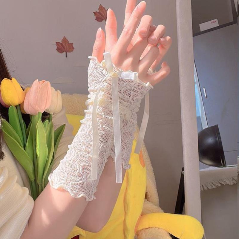 Guanti Gotici Senza Dita in Re - Fingerless Glove Knit recensione e prezzo