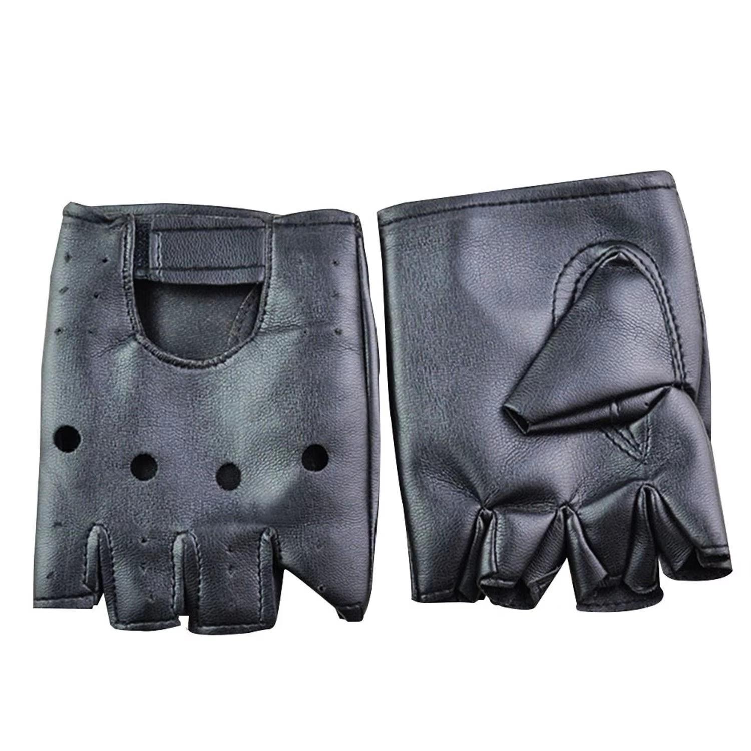 Guanti Mezze Dita Unisex in Pe - Leather Driving Glove recensione e prezzo