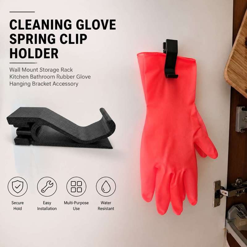 Supporto a molla da parete per - Rubber Glove Cleaning recensione e prezzo