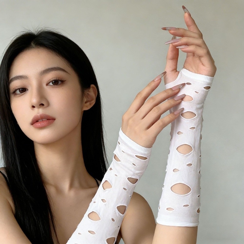 Guanti Senza Dita Neri con Man - Fingerless Glove Knit recensione e prezzo