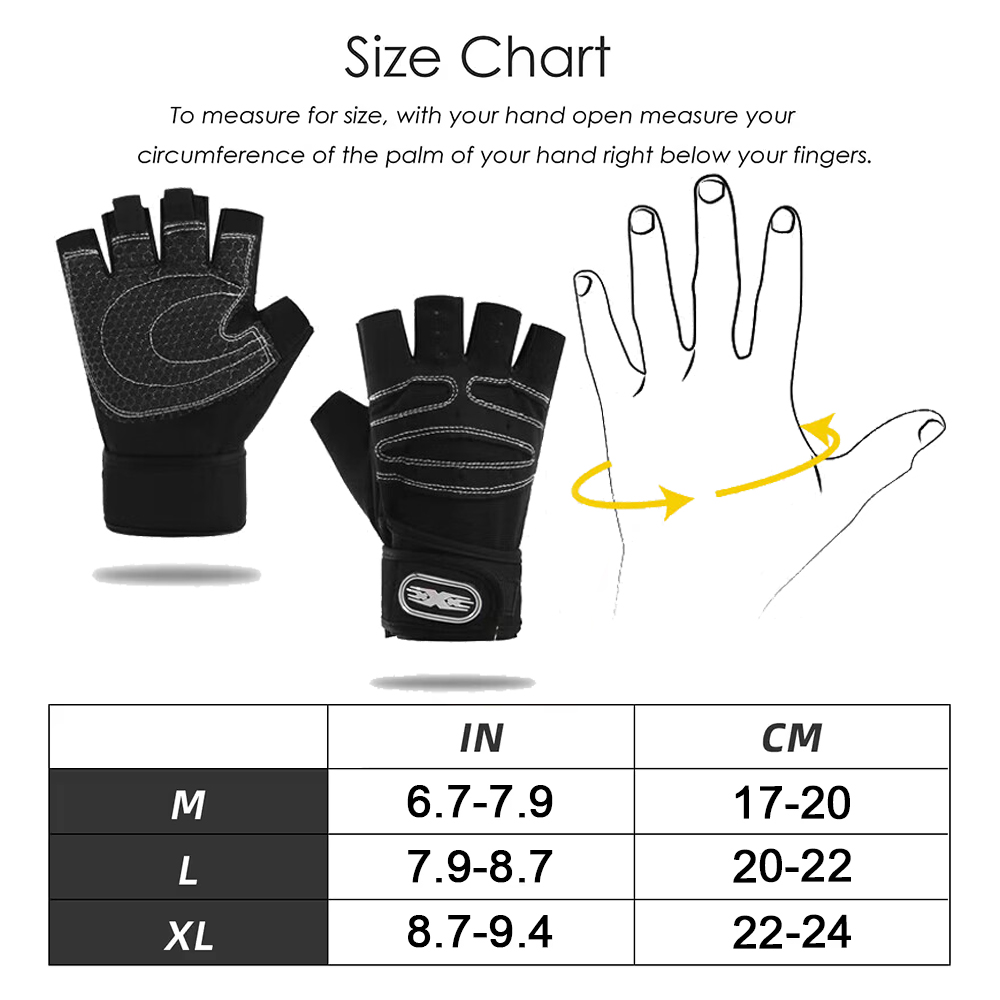Guanti da palestra Guanti per  - Workout Glove Gym recensione e prezzo