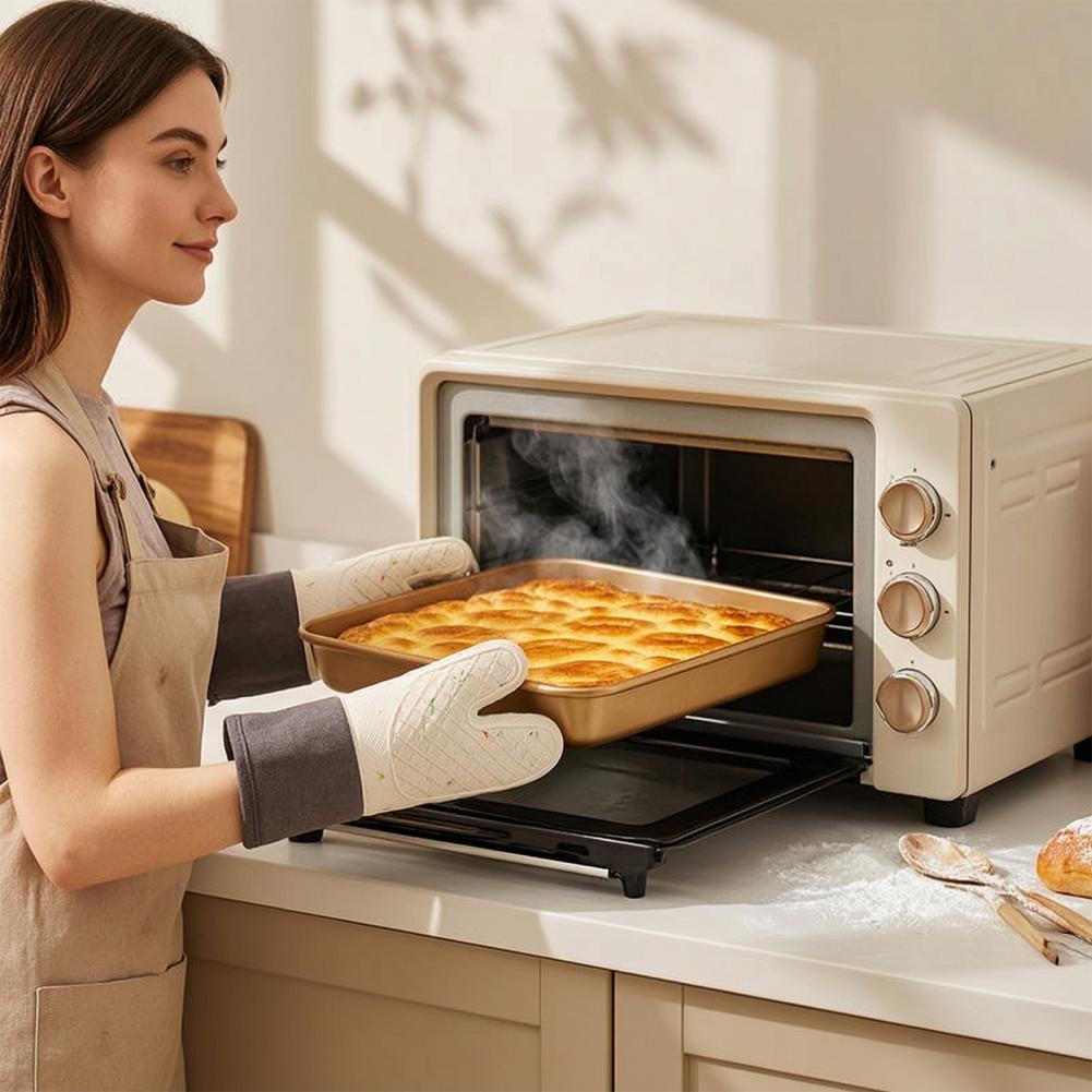 Guanti da Cucina Flessibili, G - Oven Mitt Silicone recensione e prezzo