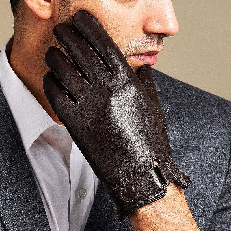2024 Guanti da uomo in pelle d - Leather Driving Glove recensione e prezzo