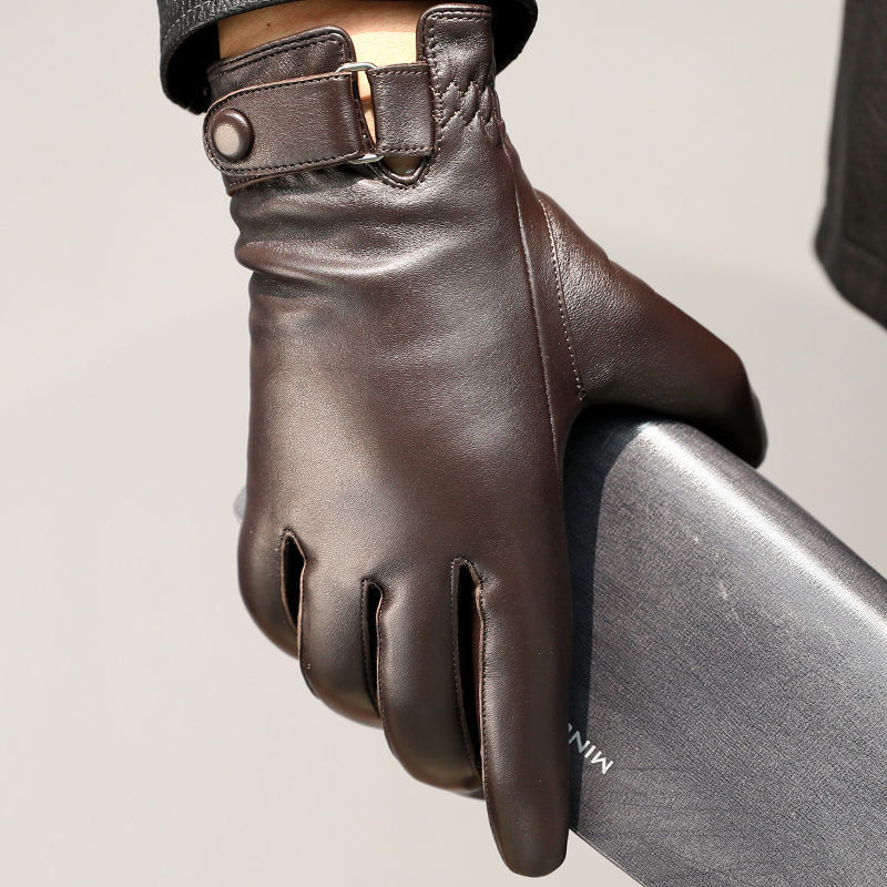 2024 Guanti da uomo in pelle d - Leather Driving Glove recensione e prezzo