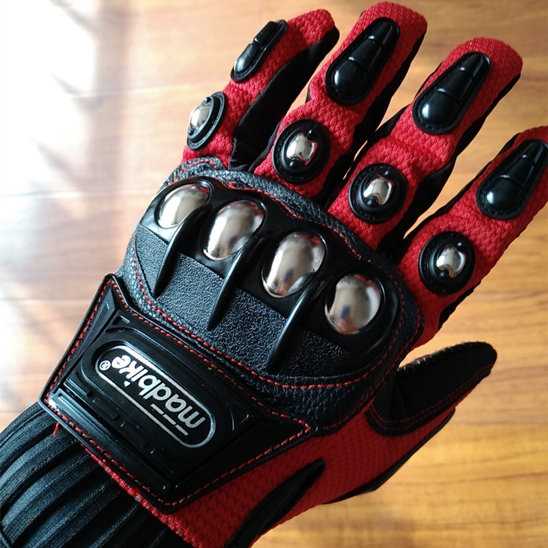 Nocche in ottone moto MTB guan - Motorcycle Glove Knuckle recensione e prezzo