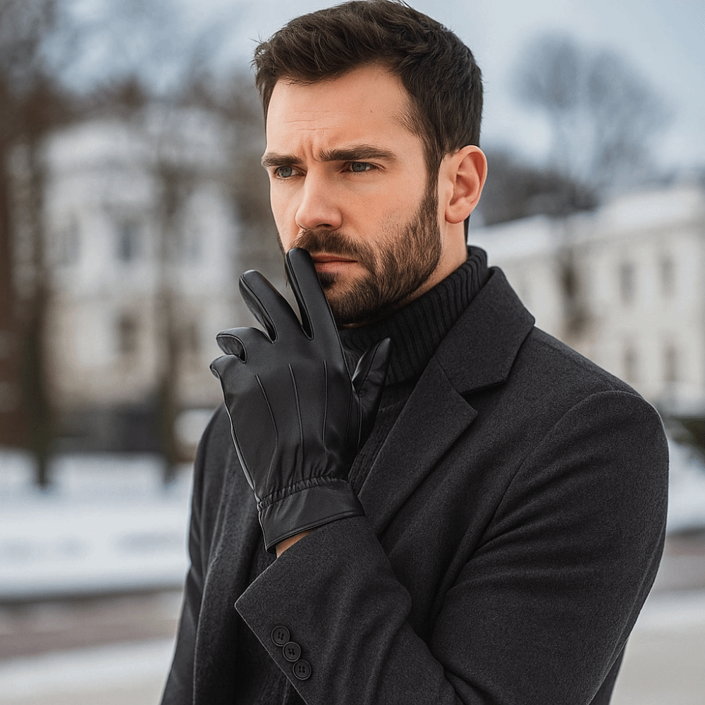 Guanti da Guida Neri alla Moda - Leather Driving Glove recensione e prezzo