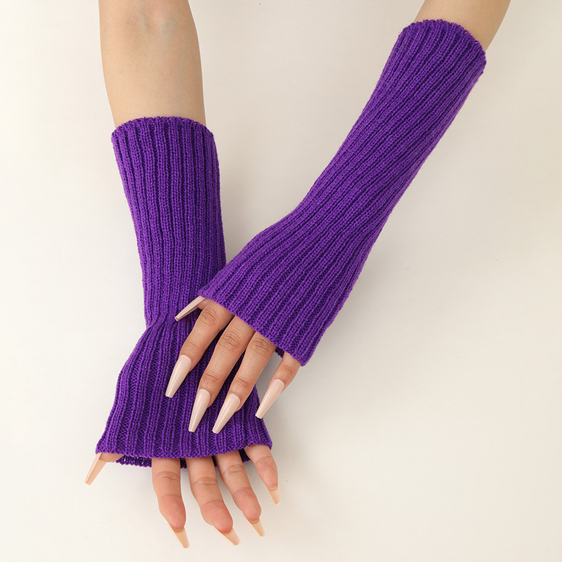 Guanti lunghi senza dita casua - Fingerless Glove Knit recensione e prezzo