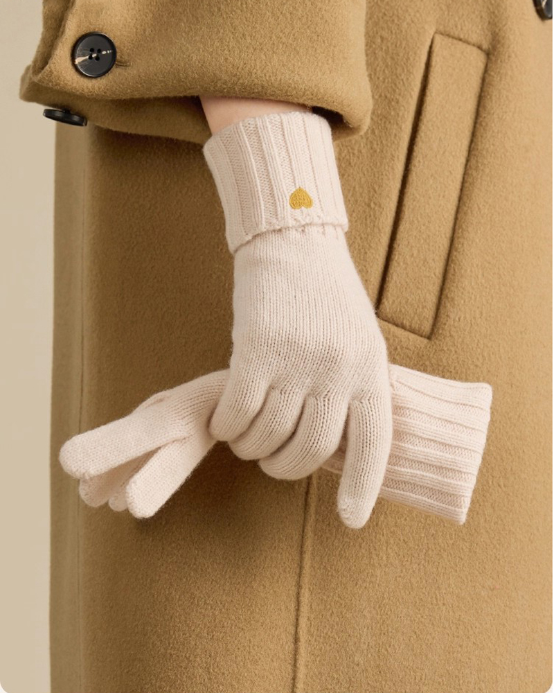Set di guanti touchscreen con  - Wool Glove Lined recensione e prezzo