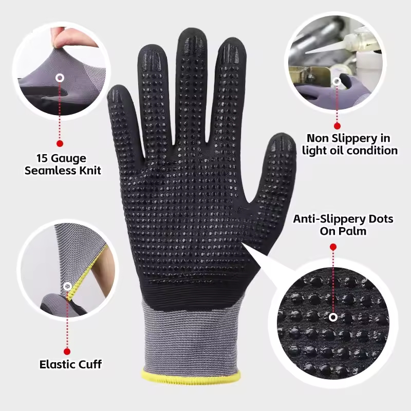 Guanti da lavoro di sicurezza  - Nitrile Mechanic Glove recensione e prezzo
