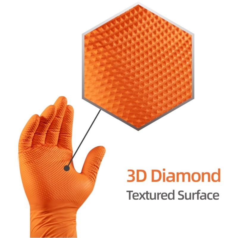 Guanti in Nitrile Arancioni Re - Nitrile Mechanic Glove recensione e prezzo