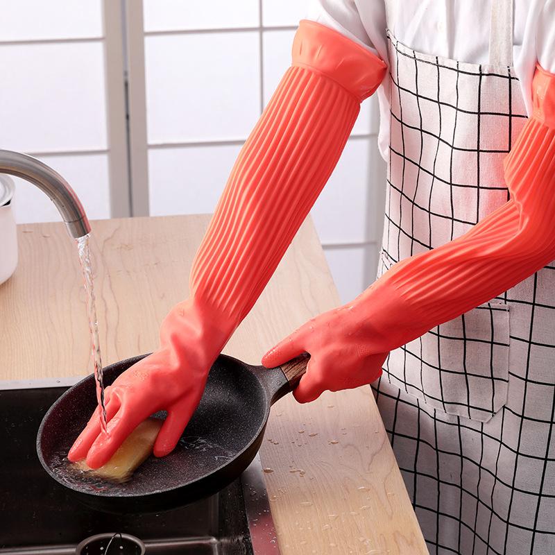 Guanti lunghi riutilizzabili i - Dish Glove Rubber recensione e prezzo