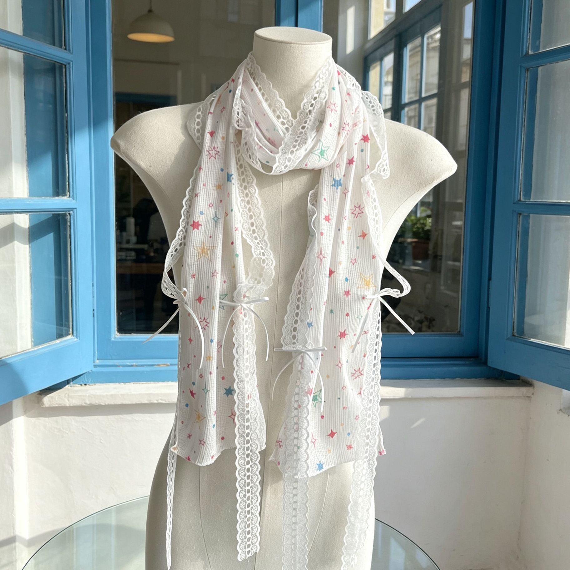 Manicotti in pizzo con stampa  - Fingerless Glove Knit recensione e prezzo
