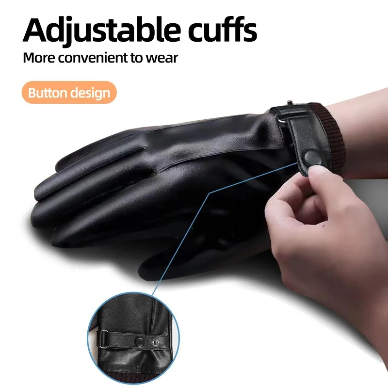 Guanti da uomo semplici e avan - Leather Driving Glove recensione e prezzo