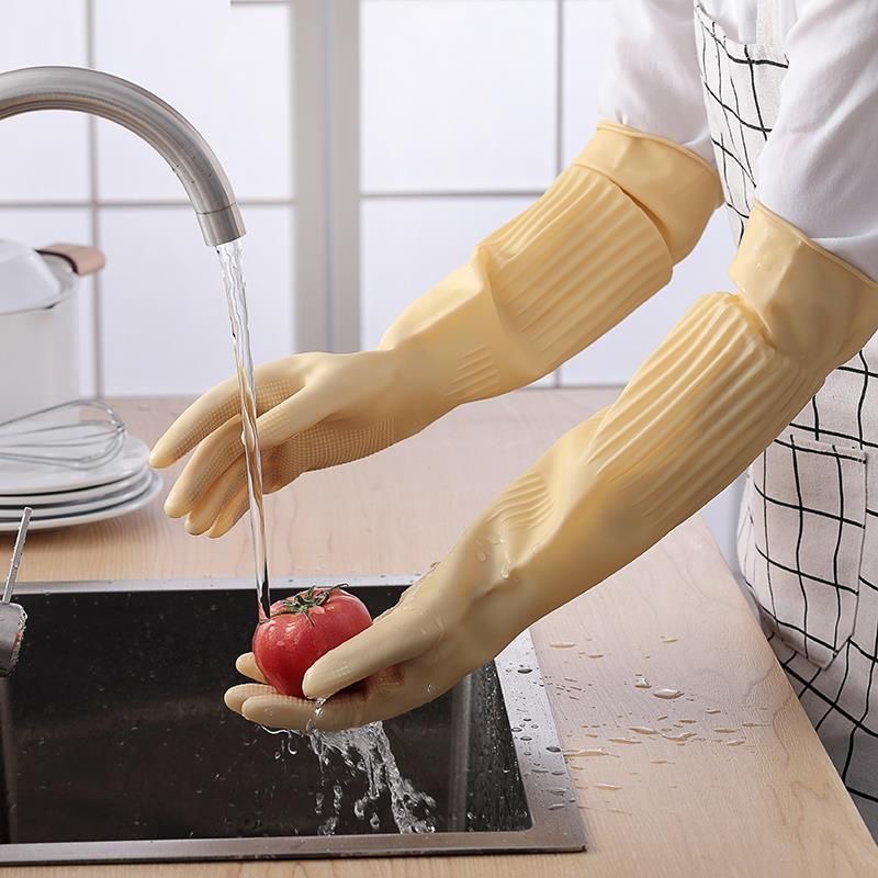 Guanti lunghi riutilizzabili i - Dish Glove Rubber recensione e prezzo