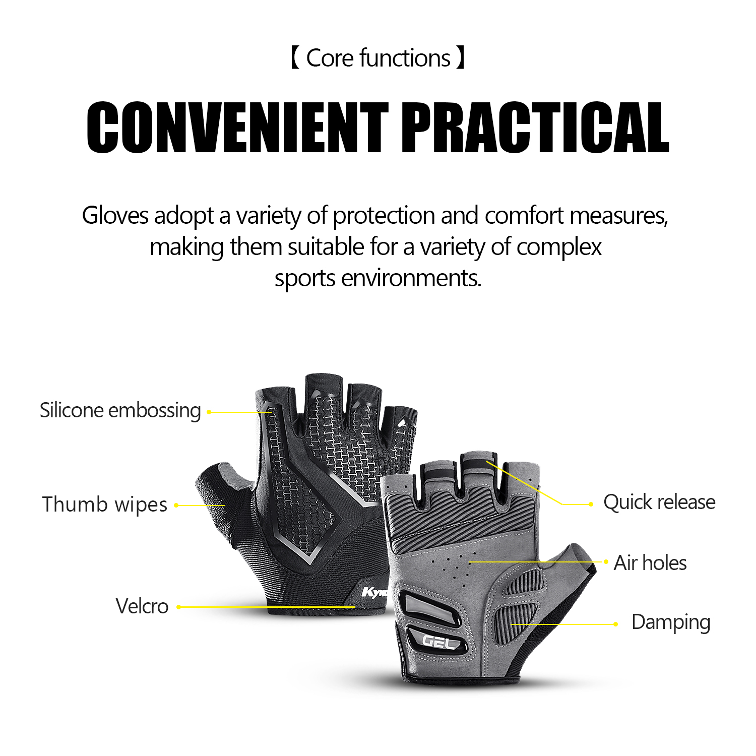 HOT ciclismo antiscivolo anti- - Cycling Glove Padded recensione e prezzo