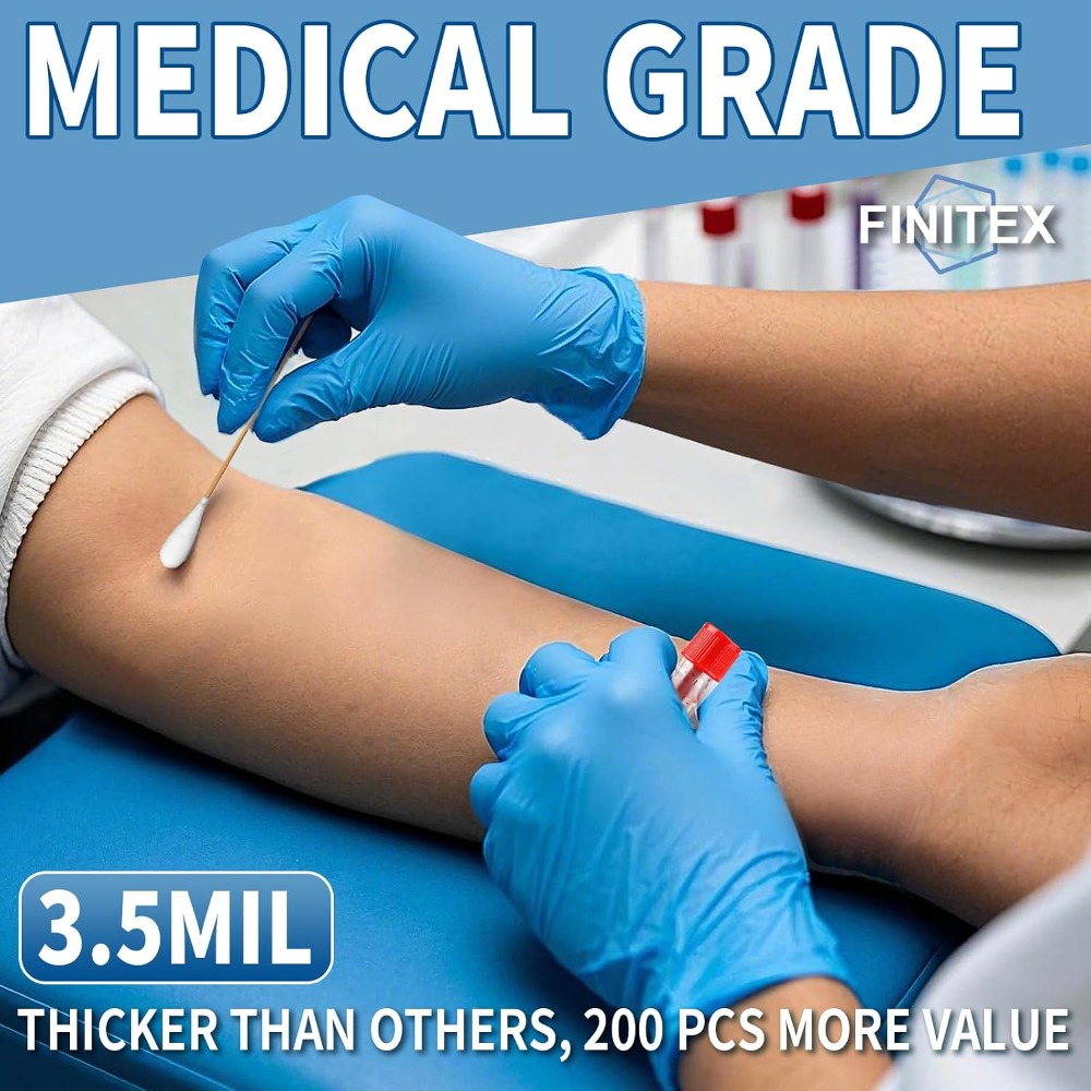 Guanti Monouso in Nitrile Blu  - Exam Glove Nitrile recensione e prezzo