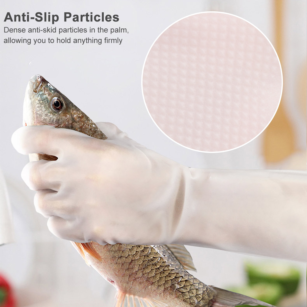1 paio di guanti impermeabili  - Dish Glove Rubber recensione e prezzo
