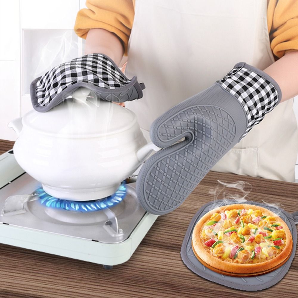 Guanti da forno isolati guanti - Oven Mitt Silicone recensione e prezzo